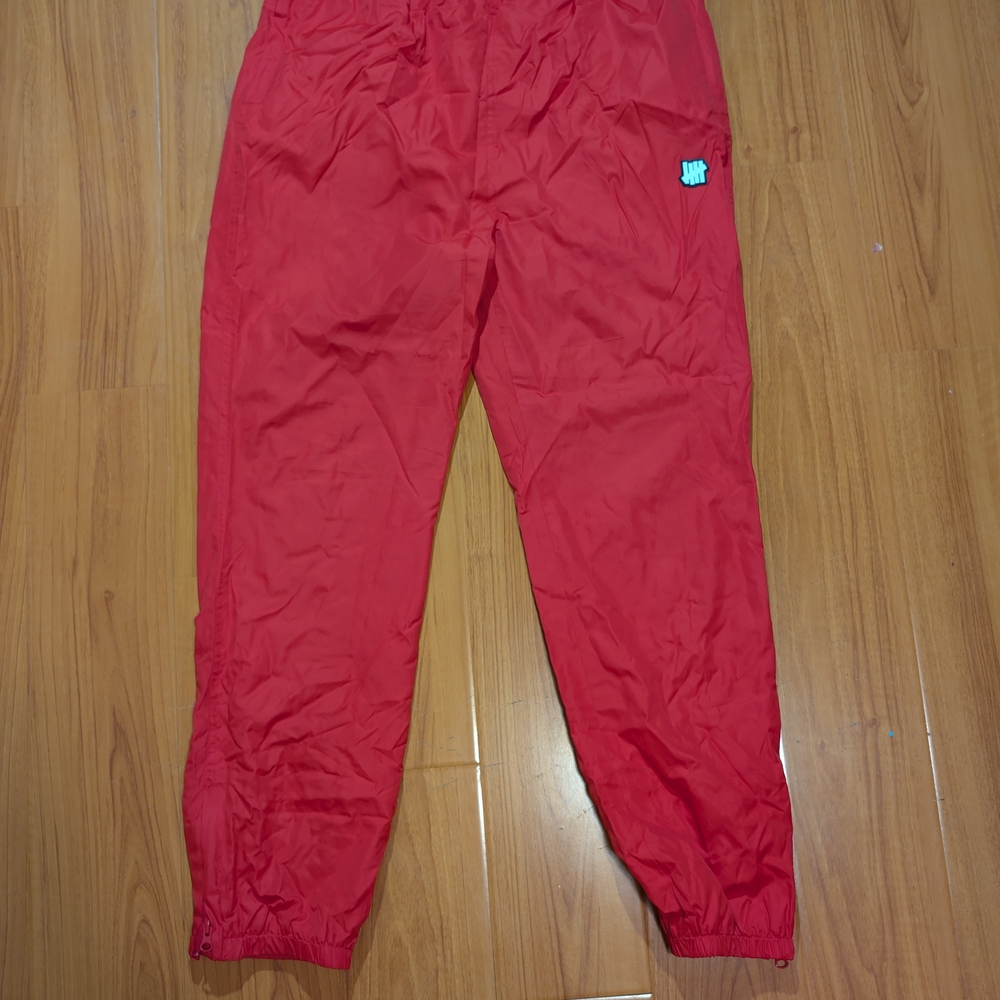 Undefeated Red Track Pants